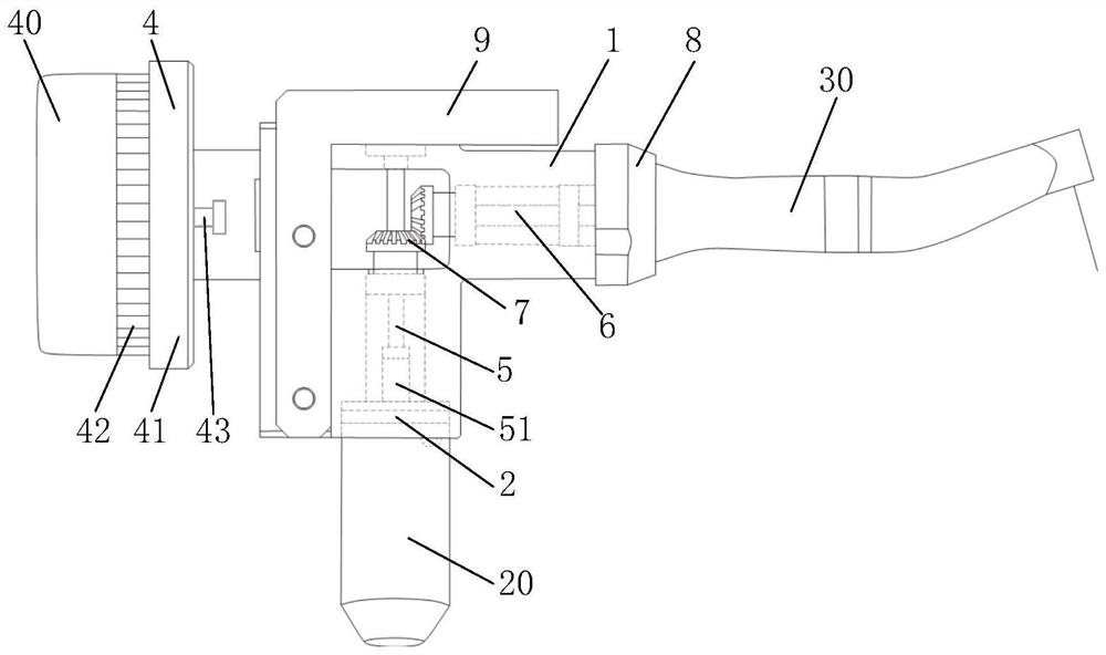 Quick-changing device for planting machine