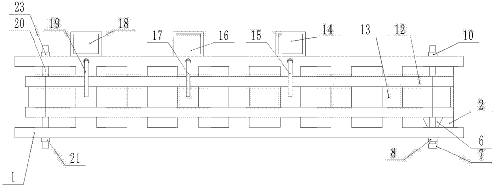 Assembling device for medical glass slide