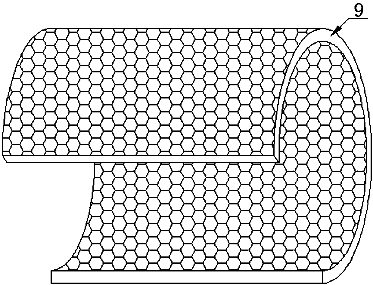 Car carbon tank with multi-cavity filter function