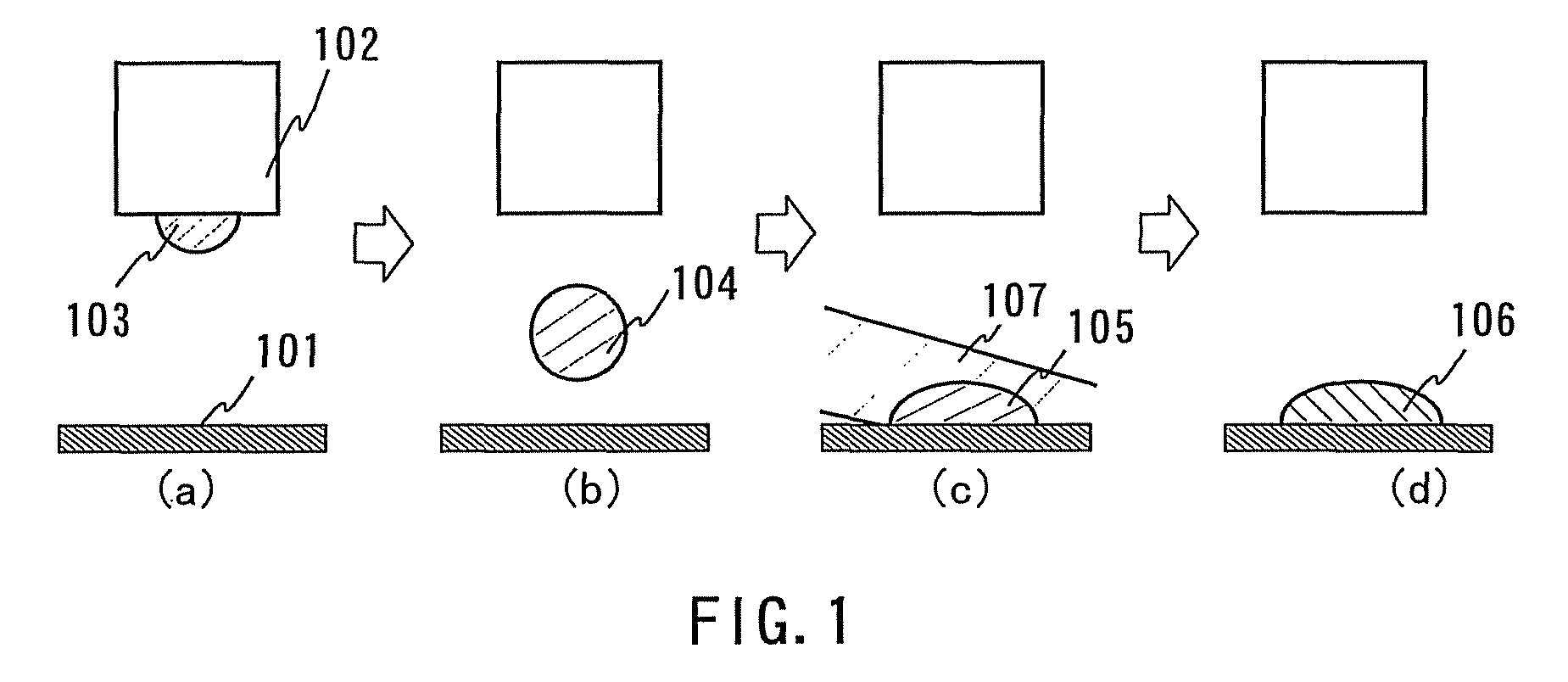 Drop discharge apparatus, method for forming pattern and method for manufacturing semiconductor device