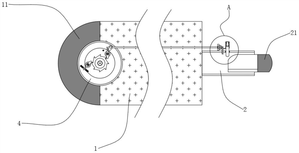 Disconnecting link anti-mistaken-touch locking assembly for electrical equipment