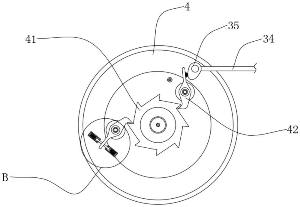 Disconnecting link anti-mistaken-touch locking assembly for electrical equipment