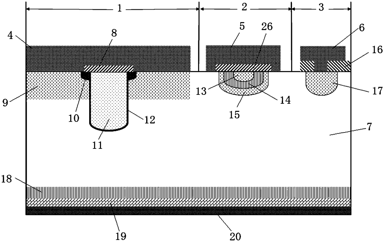 Gate double-clamped IGBT devices