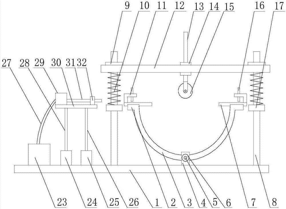 Wood processing device for wood packaging box