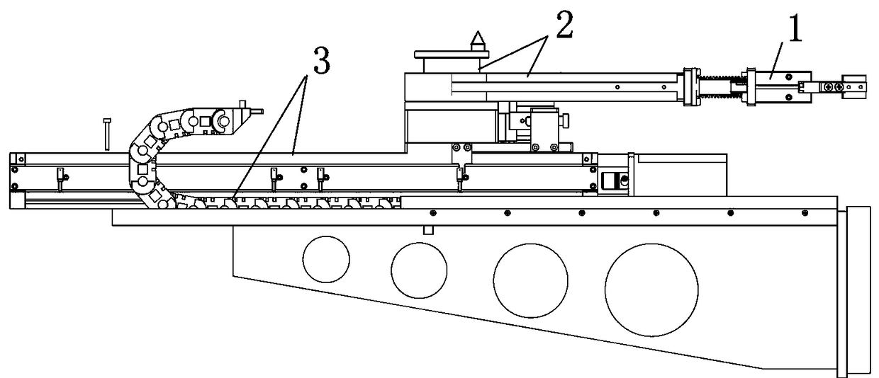 Curing barrel surface dose rate detection device and detection method