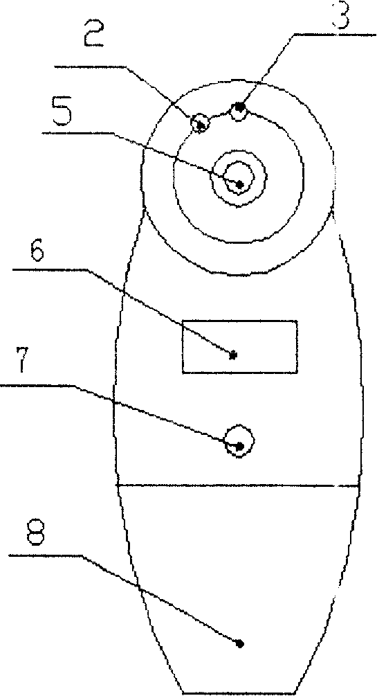 Non-contact infrared thermometer and its distance control method