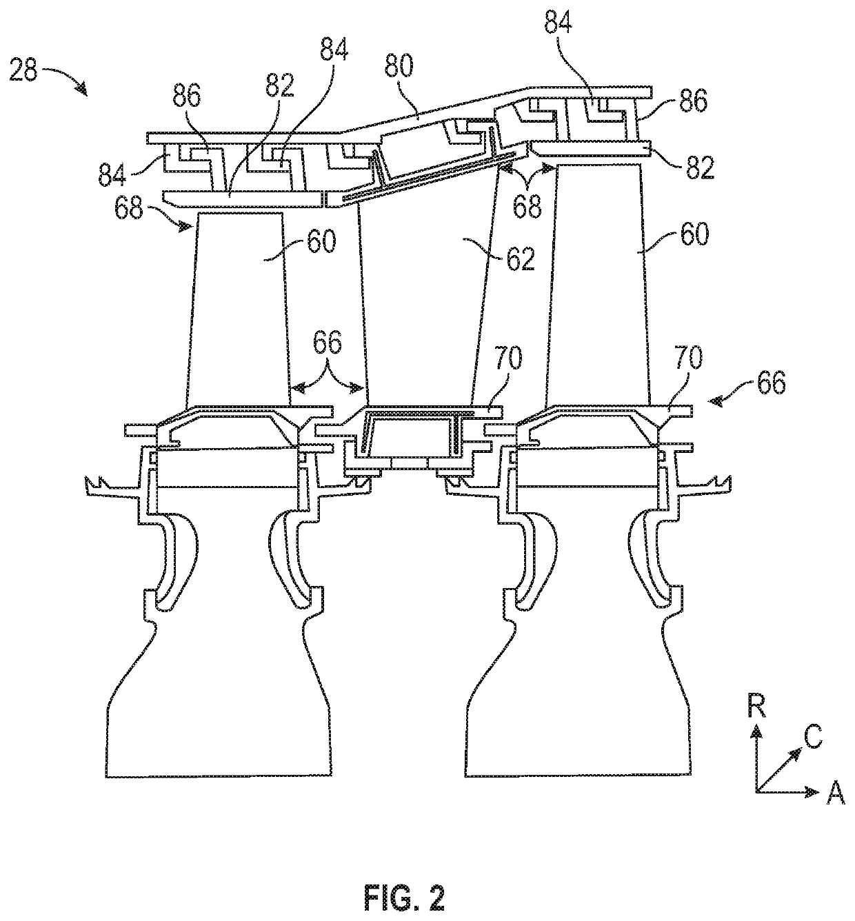 Cooling schemes for airfoils for gas turbine engines