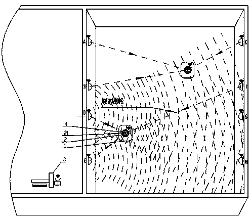 A robot positioning and navigation system and its navigation method