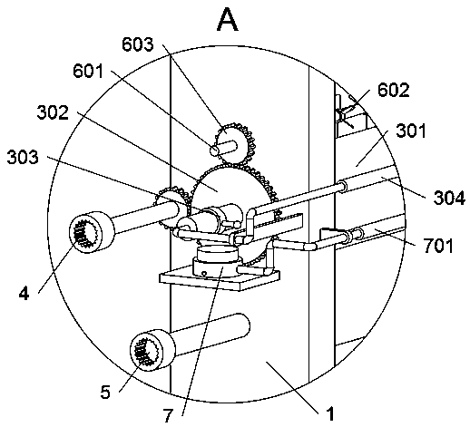 Casting roll cooling device for continuous cast-rolling of aluminum sheets