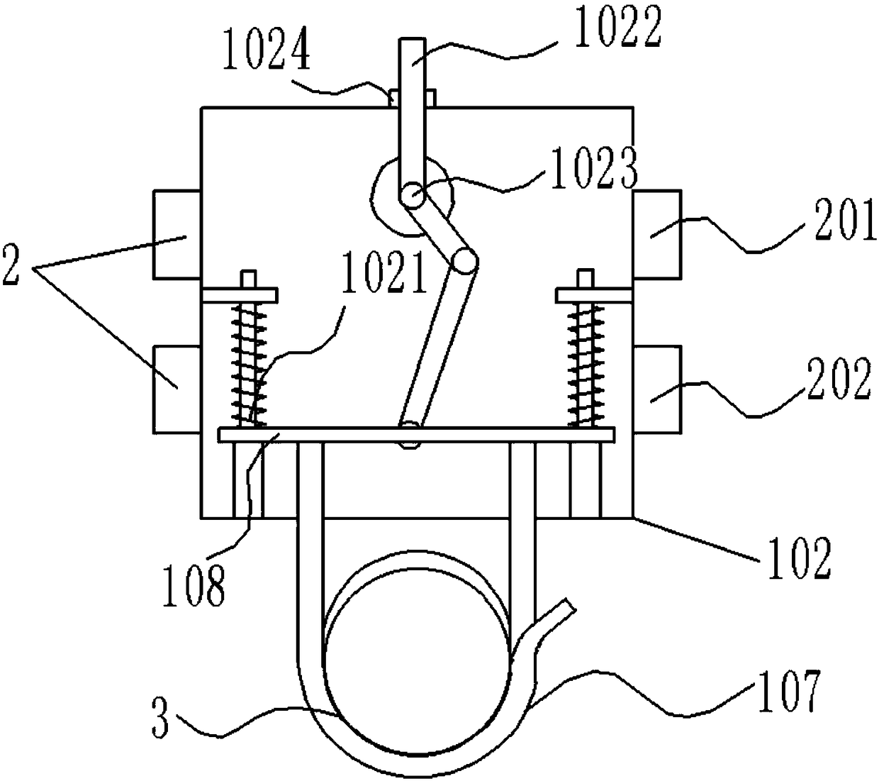 Adjustable fixing device used for fracture of wrist joint