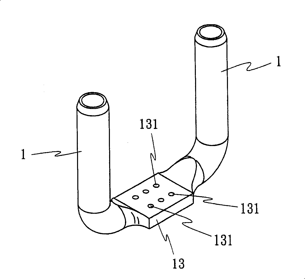 Making method for dual lead device clamp