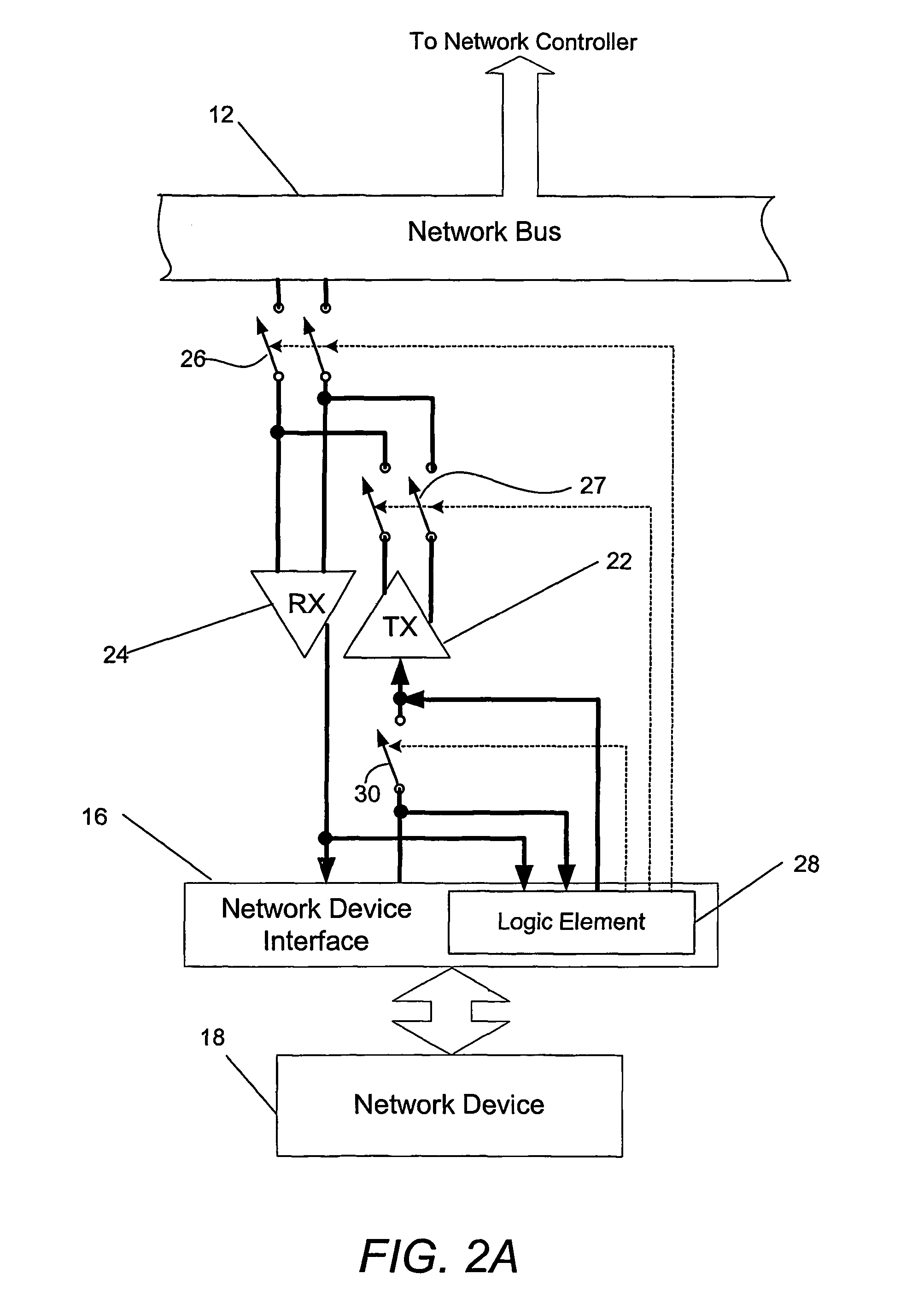 System and method for maintaining proper termination and error-free communication in a network bus