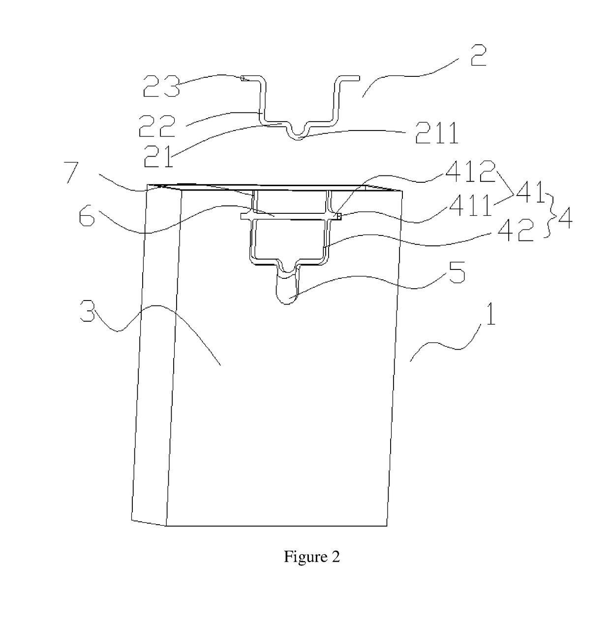 Electronic cigarette packing case and method for manufacturing same