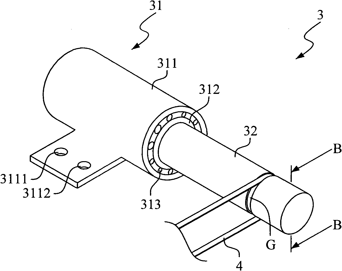 Surface coating method of transmission mechanism