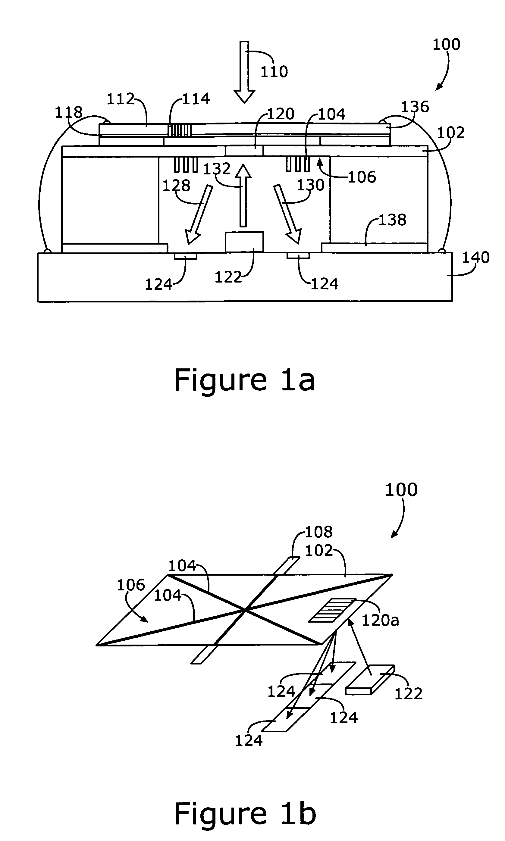 Optical sensing in a directional MEMS microphone