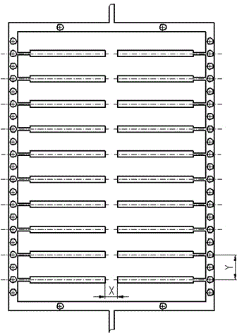 Two-dimensional joint layout design method of packaging shell leads