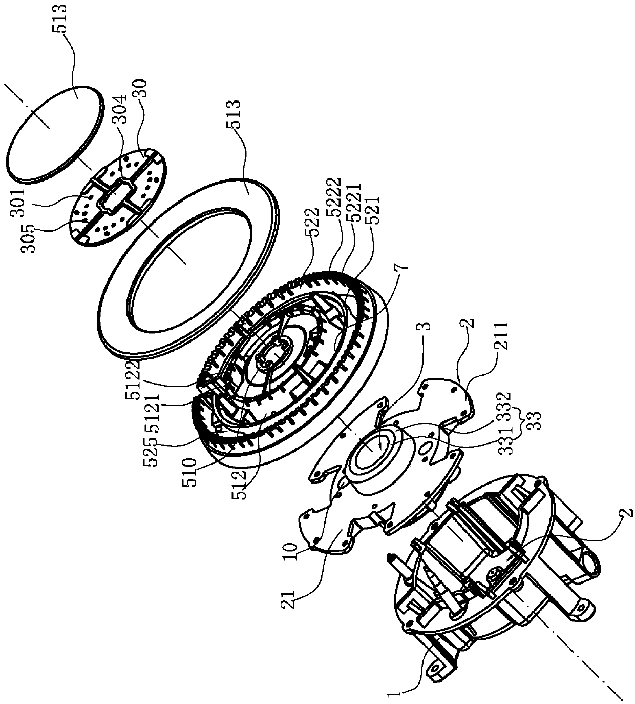 Upper air inlet combustor