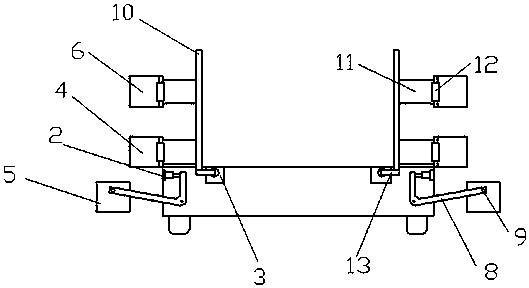 An unfolding beekeeping vehicle