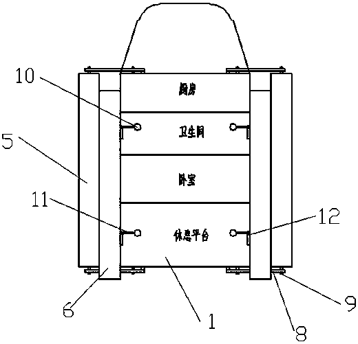 An unfolding beekeeping vehicle