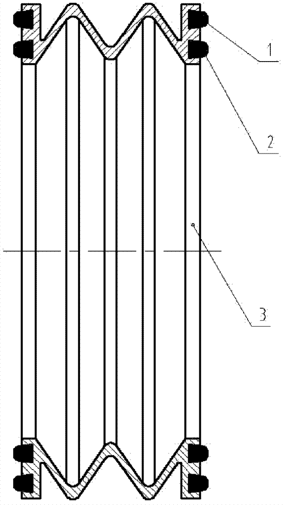 Connection sealing device for spallation neutron source target container and target vehicle