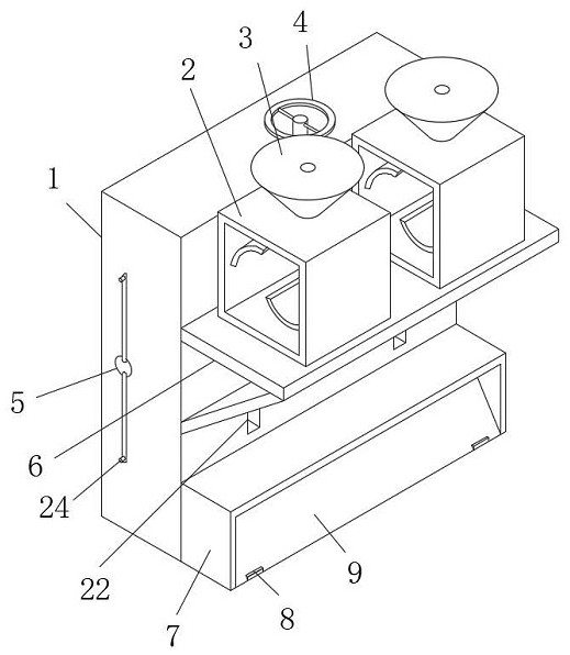 A stable cable clamp capable of adapting to different cable diameters