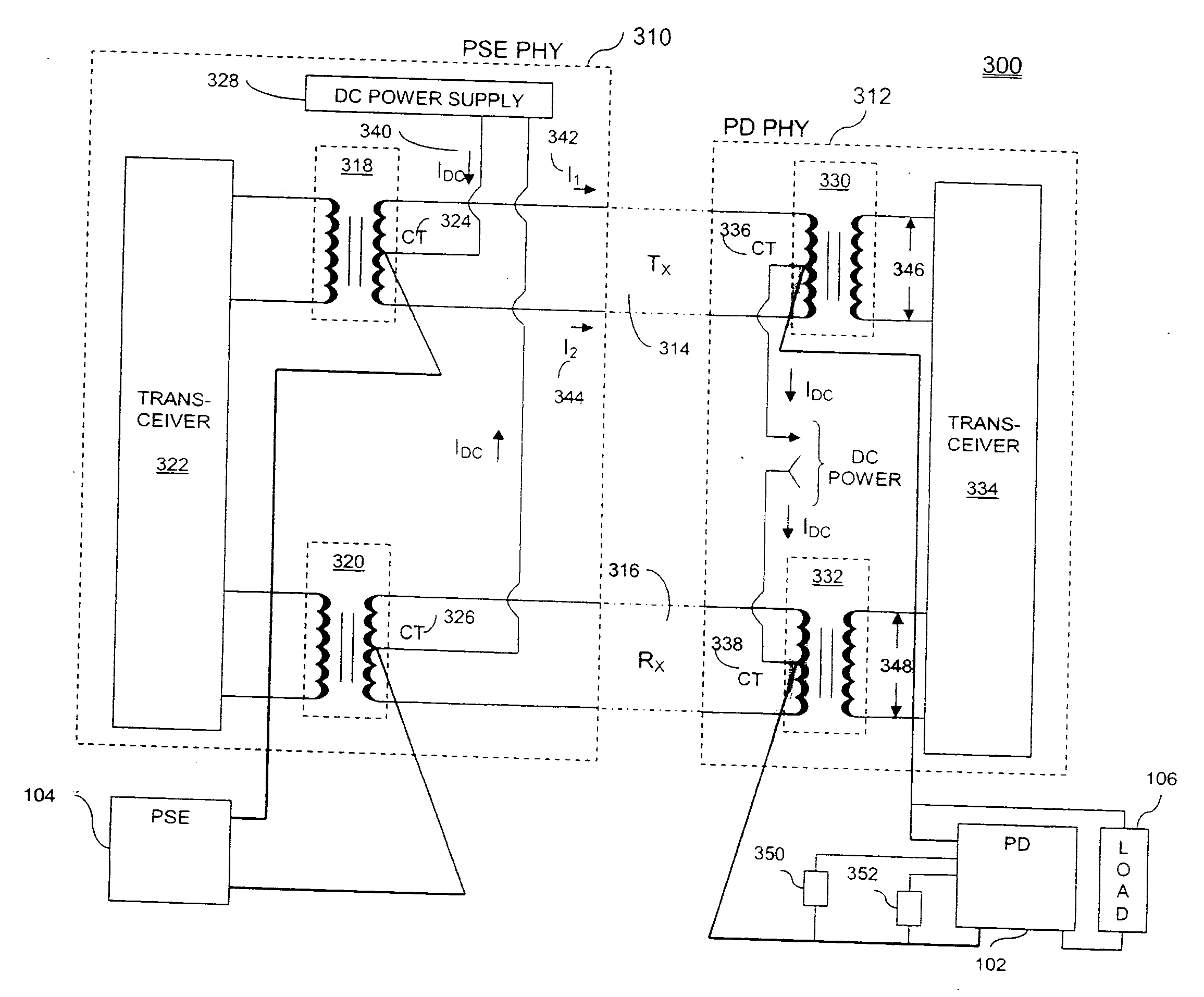 Powered device analysis and power control in a Power-over-Ethernet system