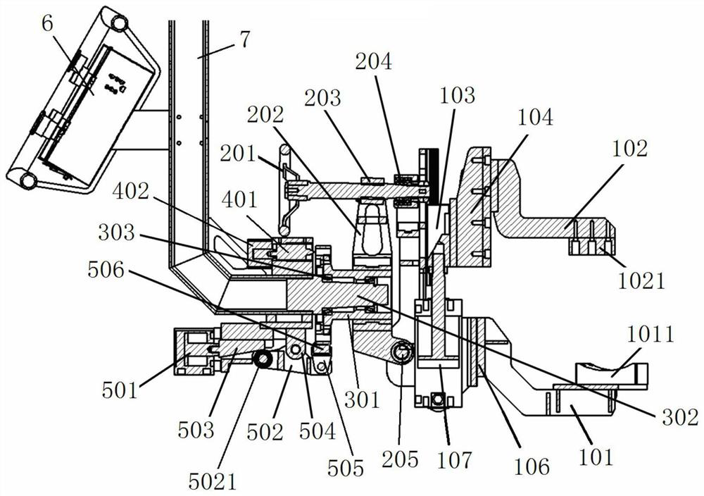 Power-assisted assembly clamping jaw adapting to different types of large and heavy parts