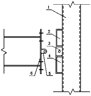 An assembly method of a steel pipe column and a steel beam