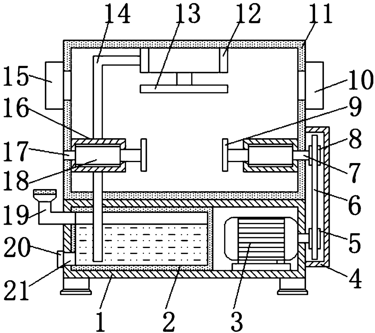 Paint spraying device convenient to use for automobile production