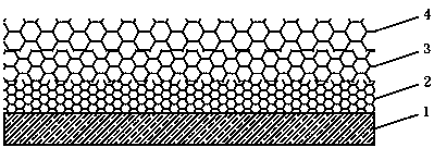 Personalized bone-imitating trabecularism metal gasket based on 3D printing technology