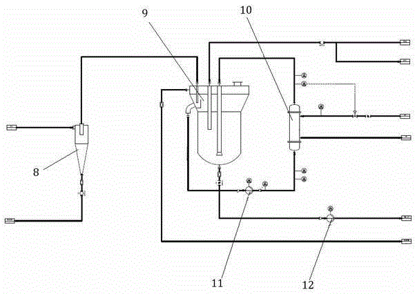 A kind of sodium acetate continuous evaporation crystallization method