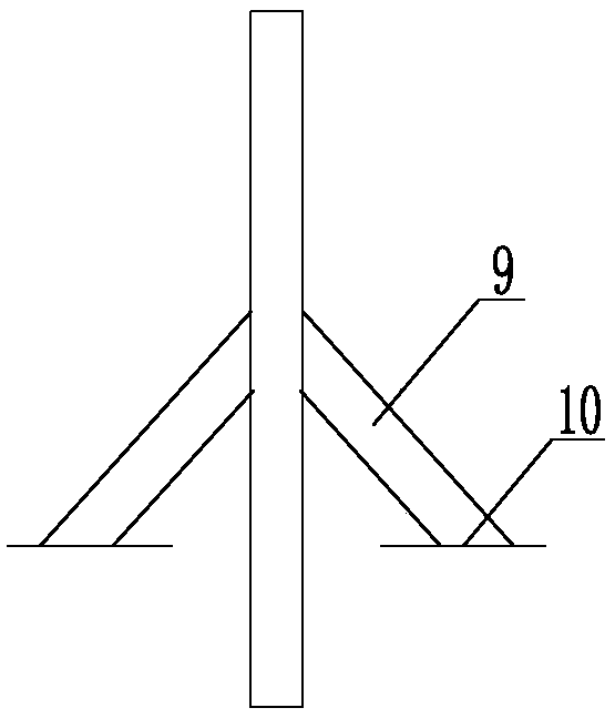 Head-on protective fence