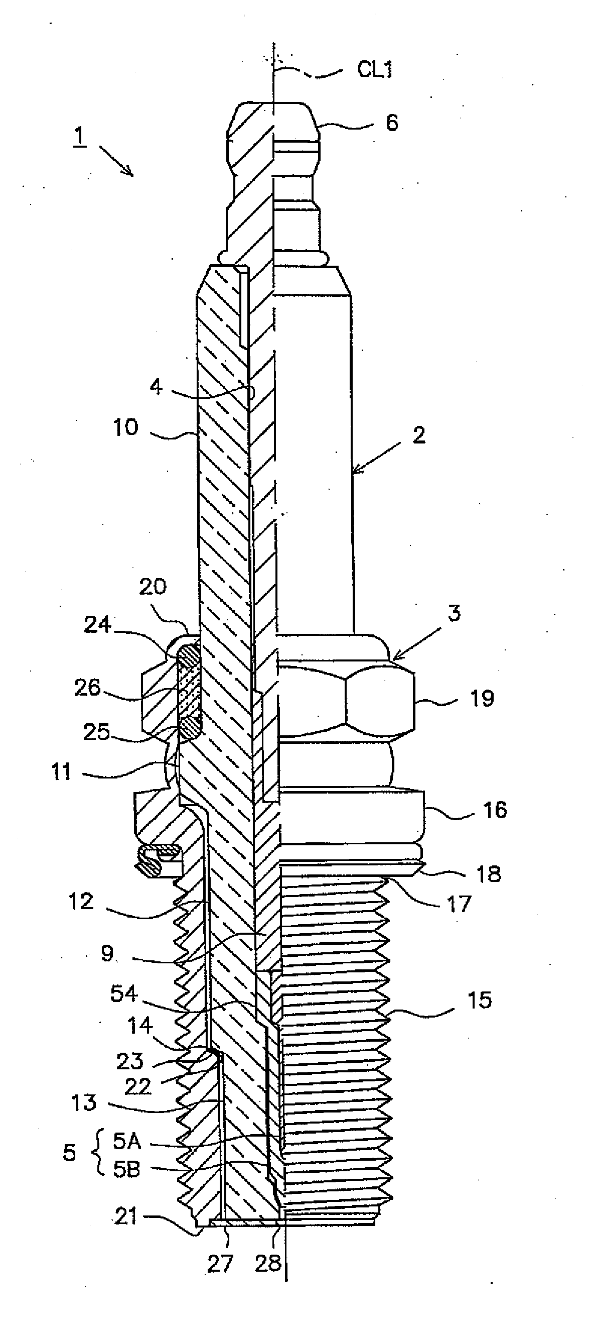 Plasma jet spark plug