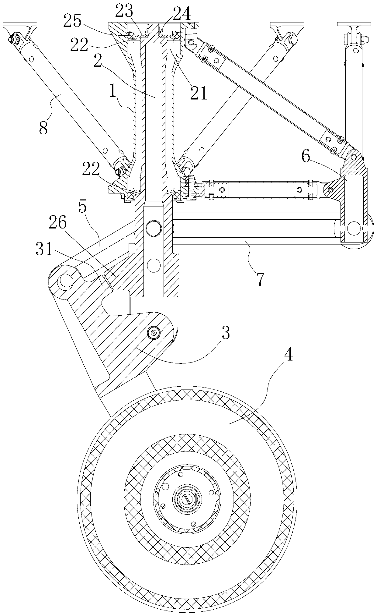 Airship landing gear