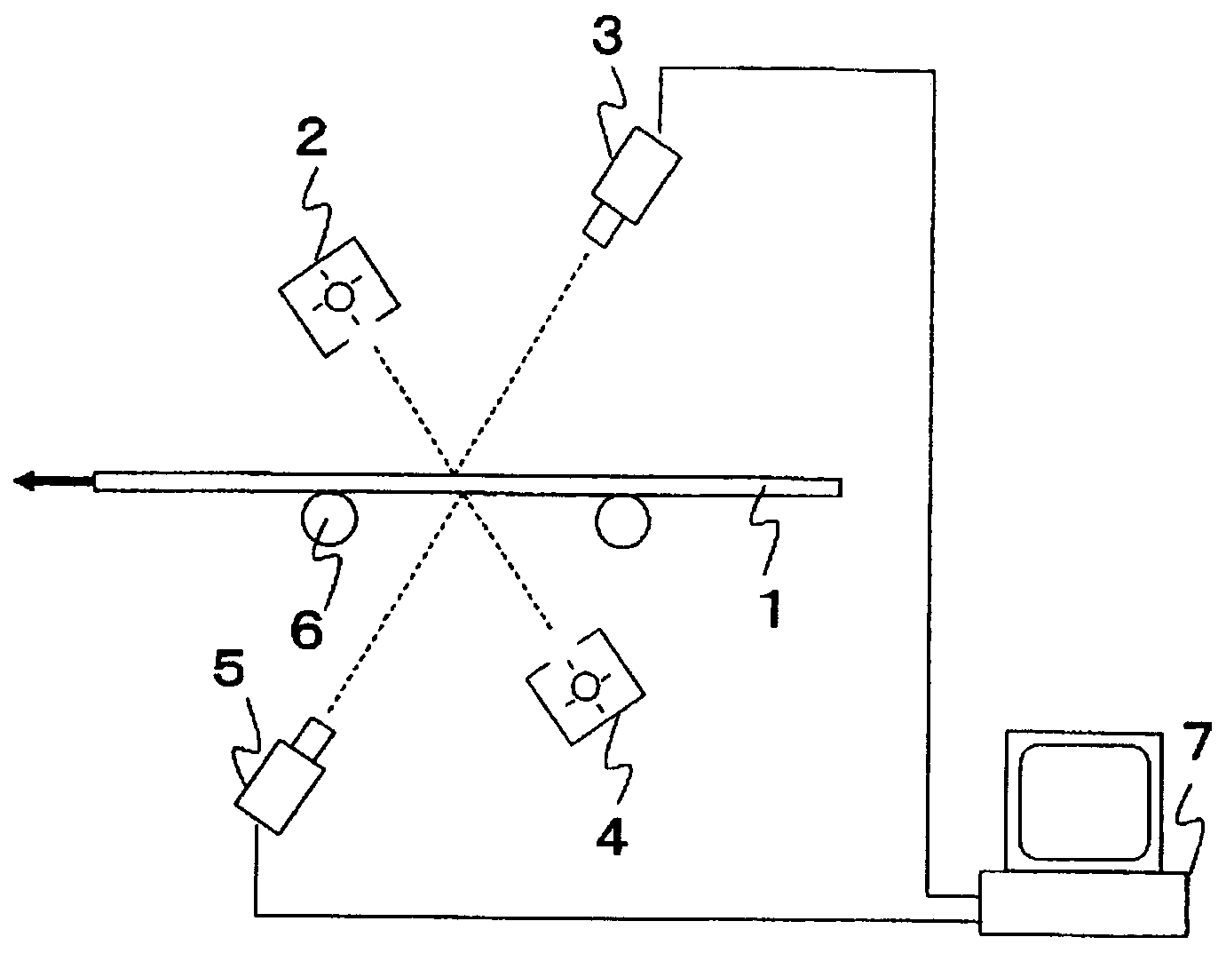 Defect inspection method and apparatus for transparent plate-like members