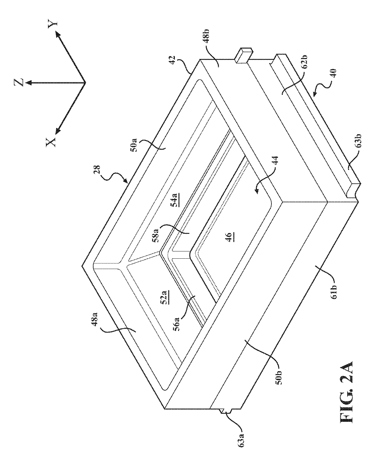 Method of stabilizing a photohardening inhibitor-permeable film in the manufacture of three-dimensional objects