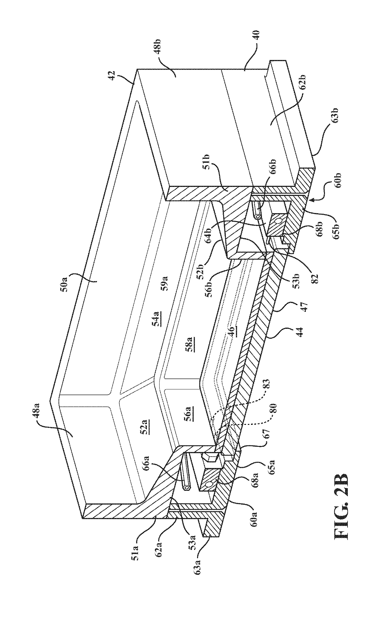 Method of stabilizing a photohardening inhibitor-permeable film in the manufacture of three-dimensional objects