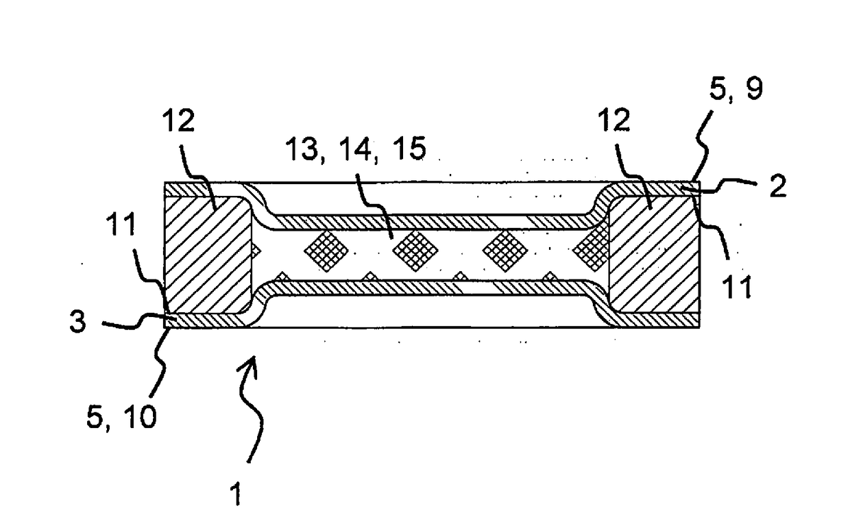 Method for manufacturing a recess plate