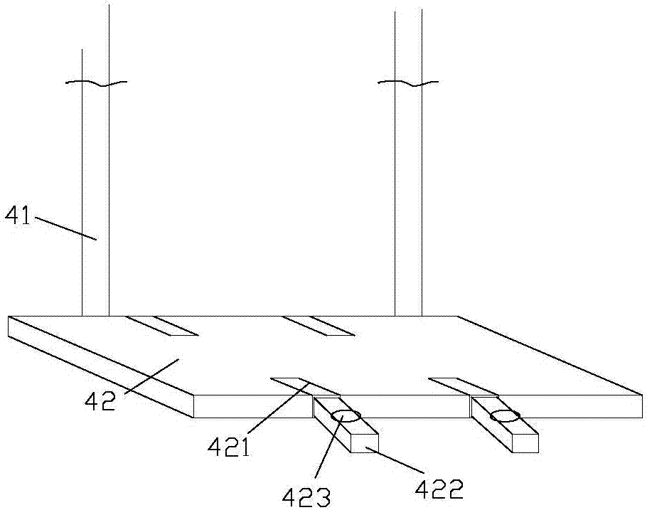 Vertical automobile parking device