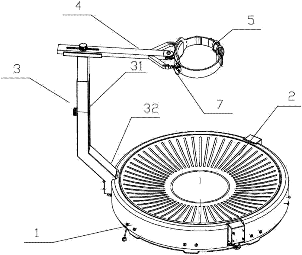 Running machine with novel supporting structure