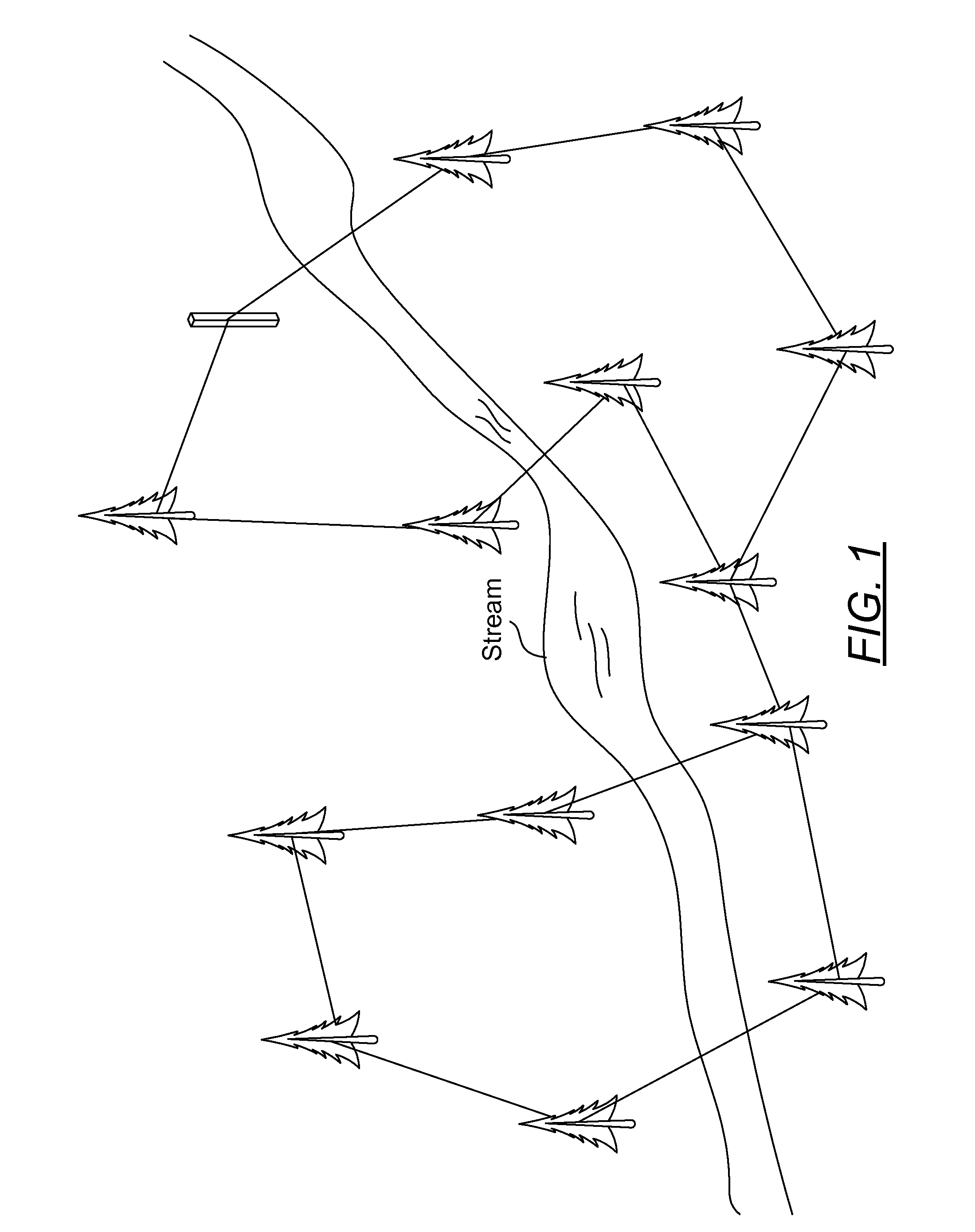 Elevated cableway for observation of nature