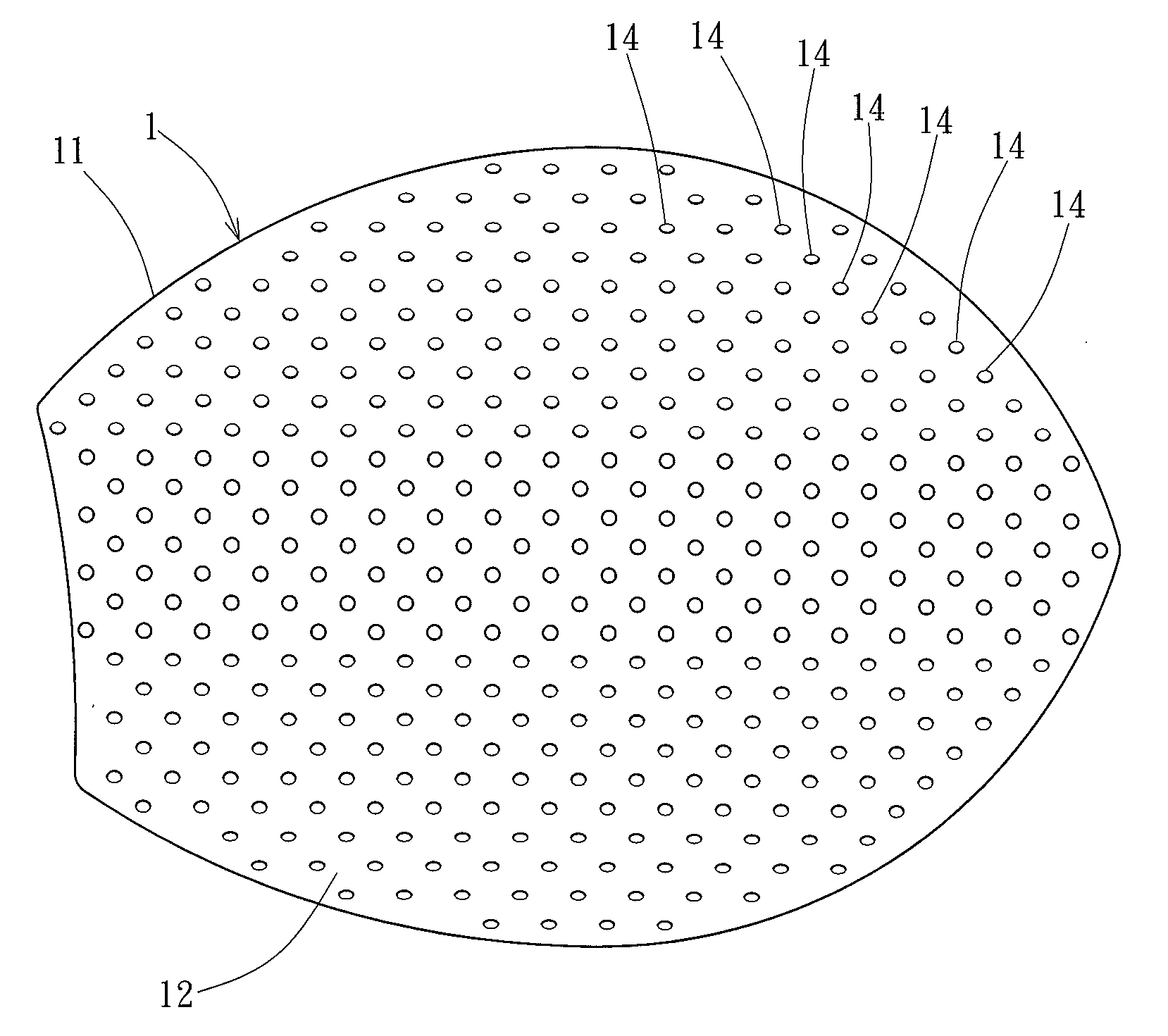 Elastic, Air-Permeable Breast Enhancer