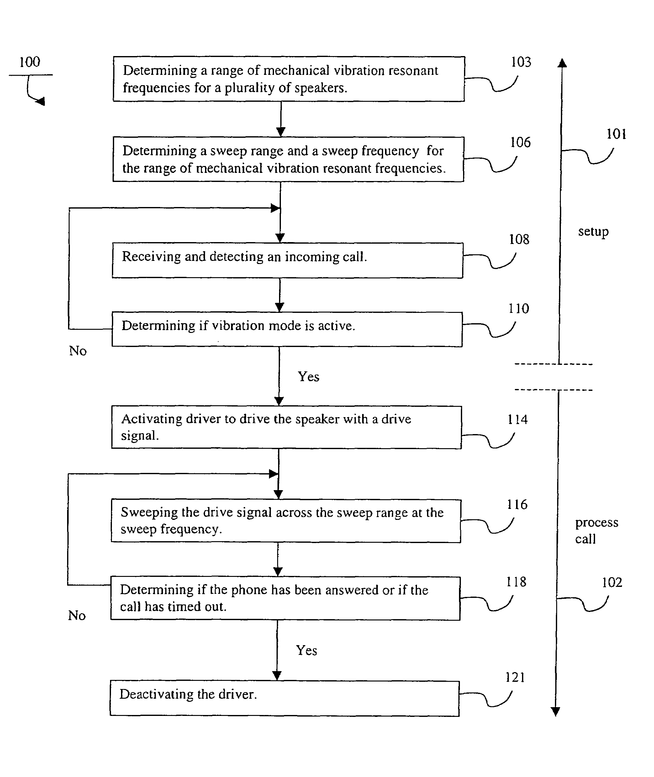 Wireless mobile communication device having a speaker vibration alert and method of using same