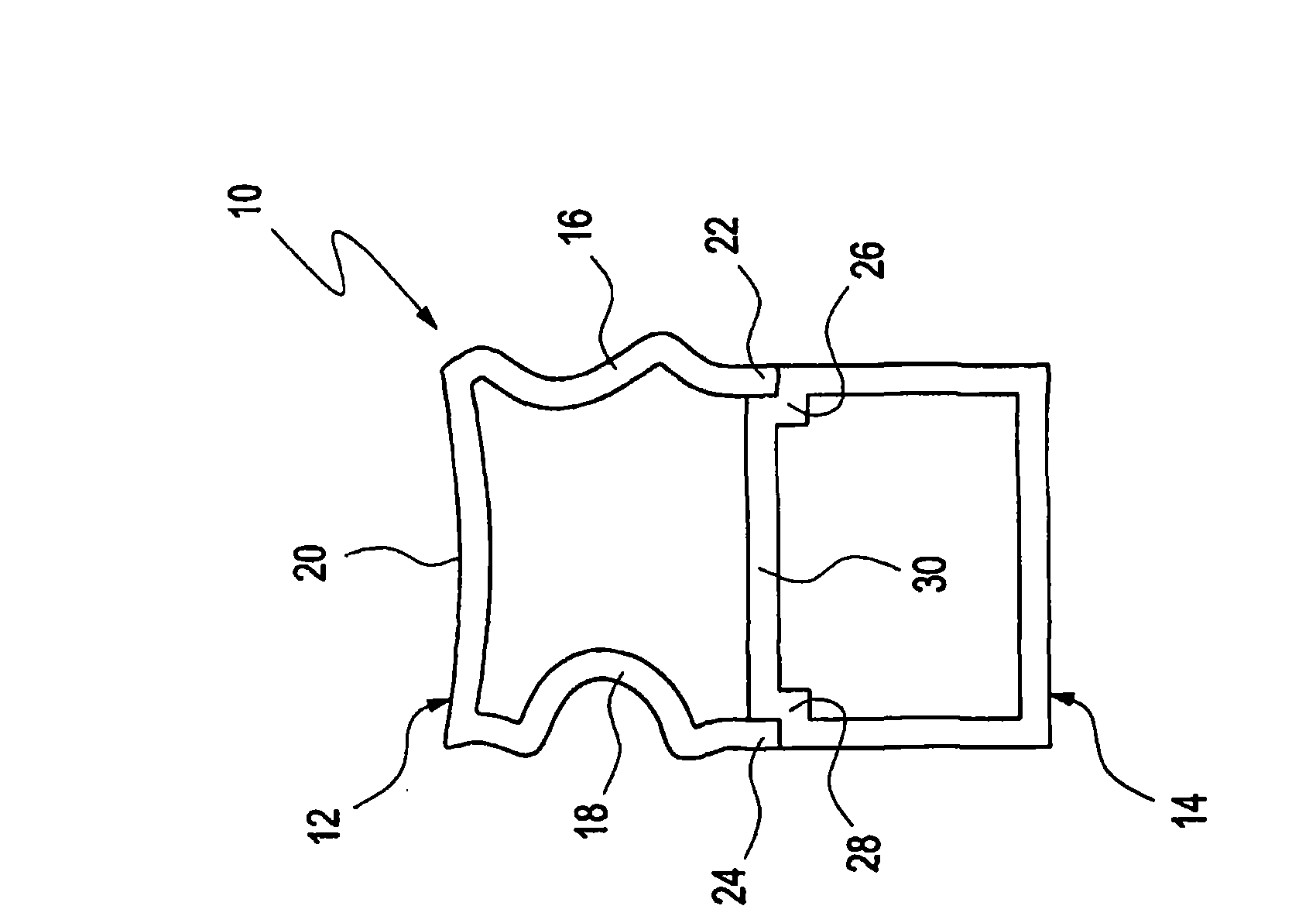 Chassis component for a motor vehicle