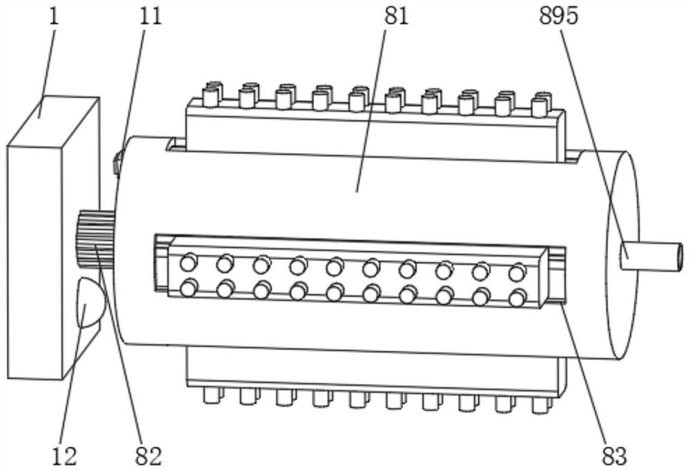 Metallized film splitting machine with static electricity eliminating device