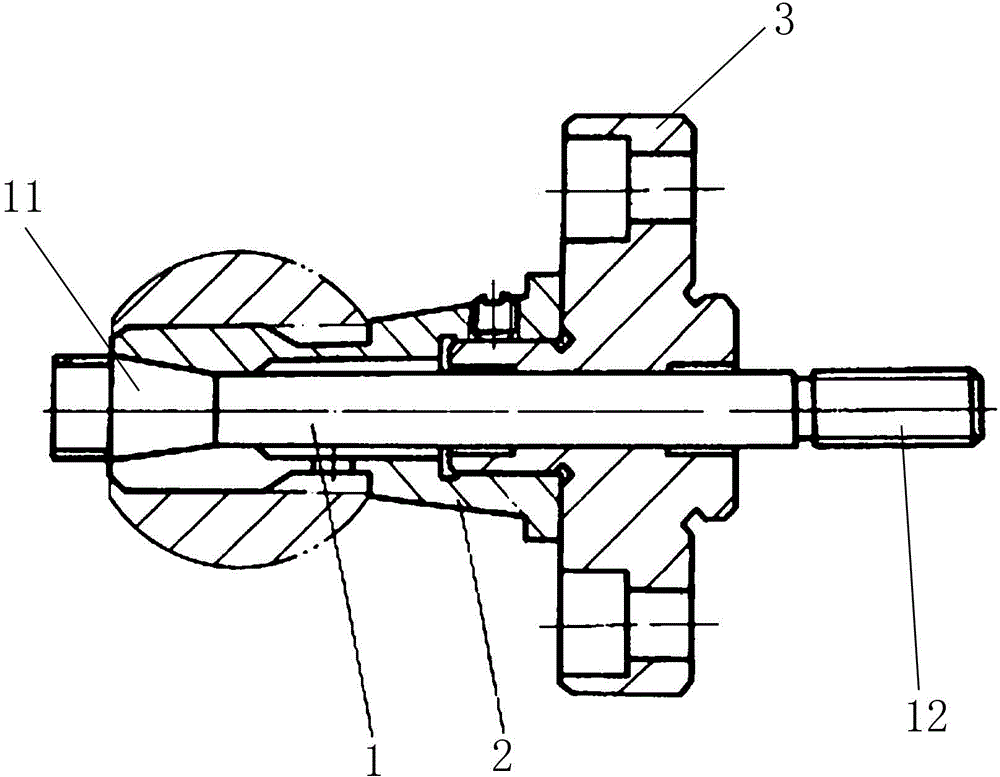 Tooling for processing lamp spherical holder