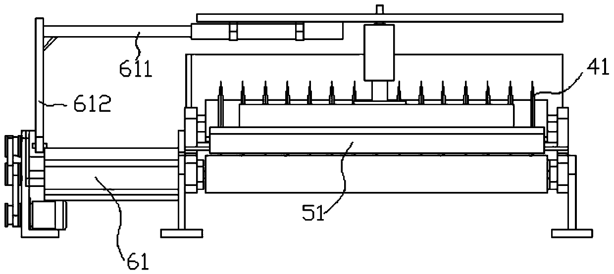 Frozen meat stringing machine for hotel kitchens