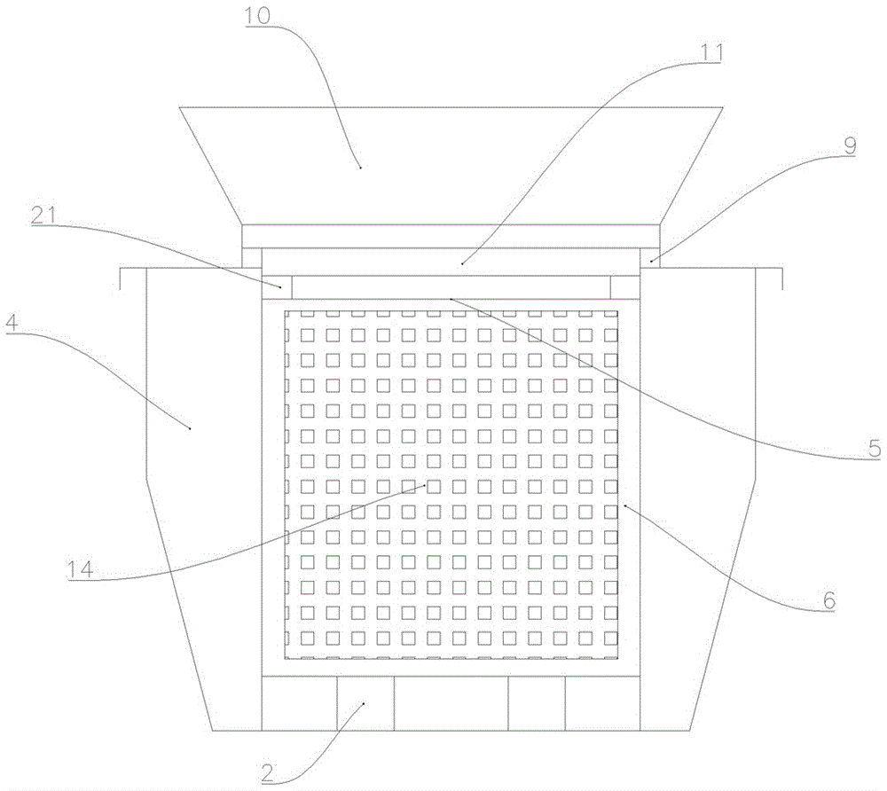 Auxiliary collecting ship of automatic floating object cleaning ship