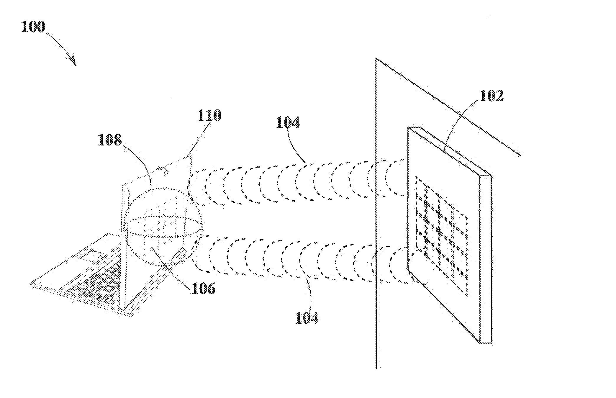 Antenna arrangement for pocket-forming