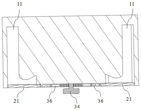 An earphone storage structure and smart device